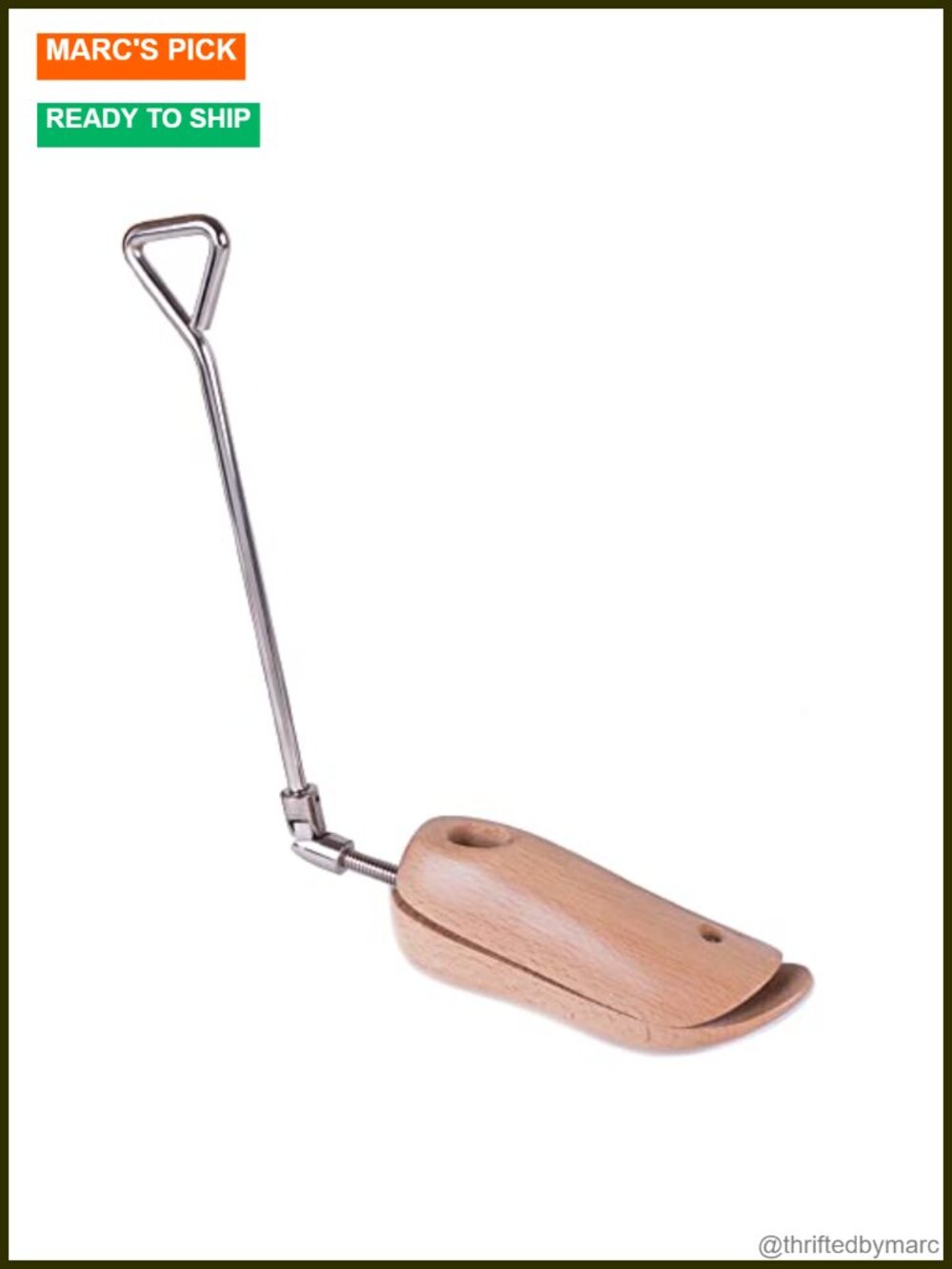 Boot Instep Vamp Stretcher Beech Wood Upper Expander Shoe Care